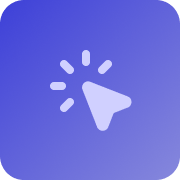 Illustration of a cursor icon symbolizing interaction or navigation